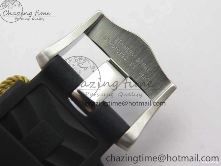 0502 Seasonal 2018 Seamaster Diver 300M SS YG VSF 1:1 Best Edition YG Bezel Black Dial on Black Rubber Strap A 7934